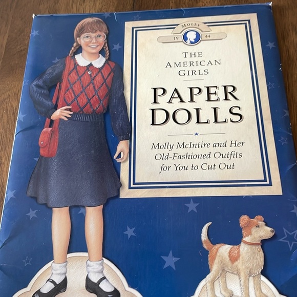 American Girl Blue and Red Doll Set - Picture 3 of 3